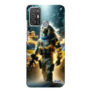 Українські, патріотичні Чохли для ZTE Blade А72 (ЛЕВ ЗСУ)