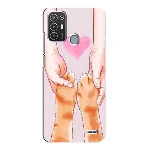 Чохол на ZTE Blade А72 з Котиками (VPrint)
