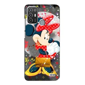 Чохол Disney Mouse ZTE Blade A72 (PREMIUMPrint) (Minni з бантіком)