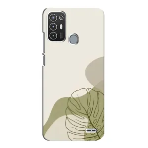 Чохол з принтом «Зелена монстера дизайн» для ZTE Blade A72