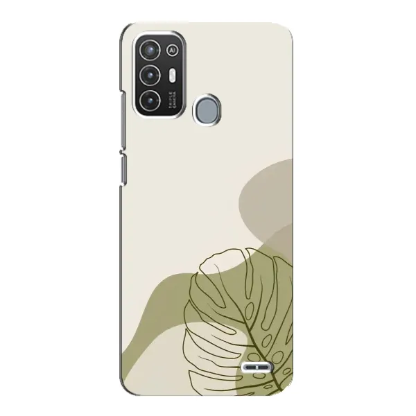Чохол з принтом «Зелена монстера дизайн» для ZTE Blade A72