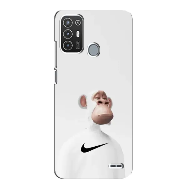 Чехол с принтом «обезьяна NFT Nike» для ZTE Blade A72 Чехол с принтом «обезьяна NFT Nike» для ZTE Blade A72