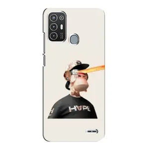 Чехол с принтом «обезьяна NFT в очках» для ZTE Blade A72