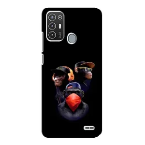 Чохол з Мавпами ZTE Blade A72 - (AlphaPrint)