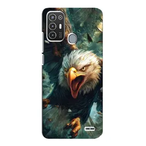 Чохол з картинкою 'Хижаки' для ZTE Blade A72 (Орел у польоті)