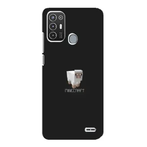 Чехол с принтом «Овечка Майнкрафт» для ZTE Blade A72