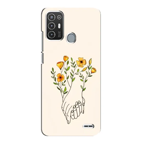 Чехол с принтом «Руки любви» для ZTE Blade A72