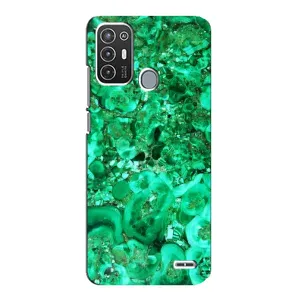 Чехол с принтом «Салатный Мрамор» для ZTE Blade A72