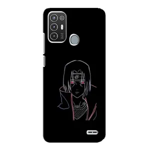 Чехол с принтом «силуэт Итачи» для ZTE Blade A72