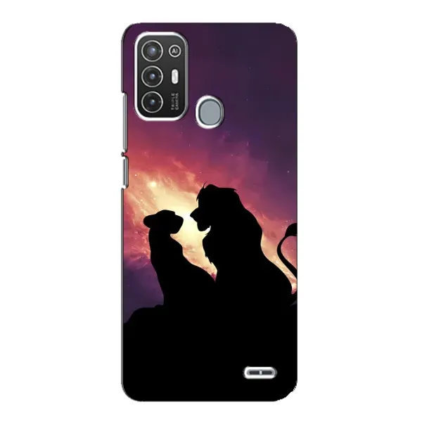 Чохол з принтом «Силует Сімба і Налу» для ZTE Blade A72