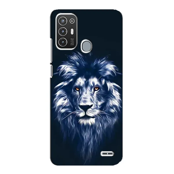 Чехол с принтом «Синий Лев» для ZTE Blade A72 Чехол с принтом «Синий Лев» для ZTE Blade A72