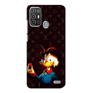 Чехли для ZTE Blade A72 - Скрудж МакДак Louis Vuitton (PREMIUMPrint) (Скрудж з ботліантом)