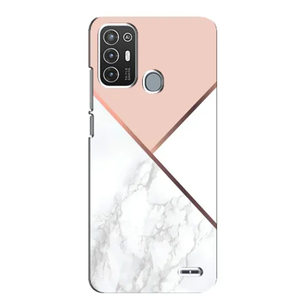 Чехол с принтом «Тройной мрамор» для ZTE Blade A72