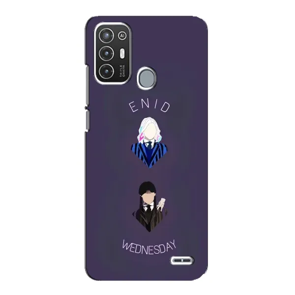 Чехол с принтом «Уэнздей и подруга» для ZTE Blade A72