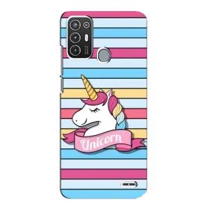 Чохол для ZTE Blade А72 - (Єдинорожки - Новинки) (AlphaPrint) (Unicorn)