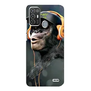 Чохол з принтом «В навушниках» для ZTE Blade A72