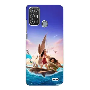 Чохол з мультфільмом Ваяна ZTE Blade A72 (Команда Ваяна Мауї)