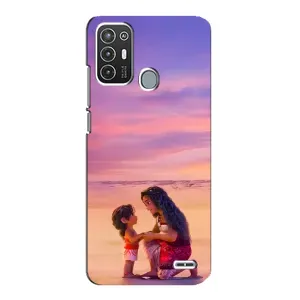 Чохол з мультфільмом Ваяна ZTE Blade A72 (Маленька Ваяна)