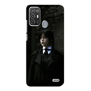 Чохол з дизайном Венздей 2 на ZTE Blade A72 (Темний стиль Венздей)
