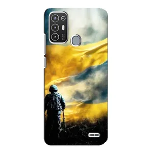 Українські, патріотичні Чохли для ZTE Blade А72 (Війна)