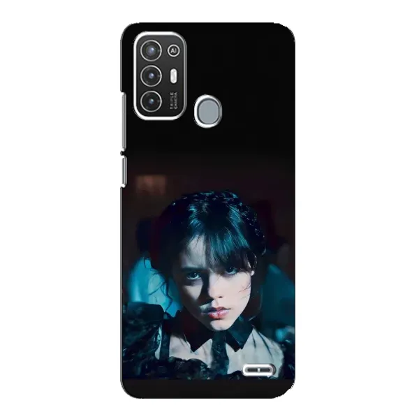 Чехол с принтом «взгляд Уэнздей» для ZTE Blade A72