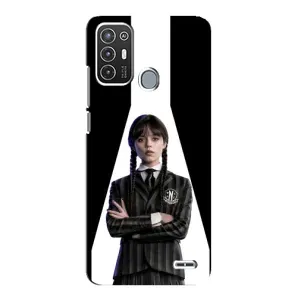 Чохли Венсдей на ZTE Blade A72 Уенсдей (AlphaPrint) (W-Wednesday)