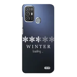 Зимні Чохли для ZTE Blade А72 - прозорий фон