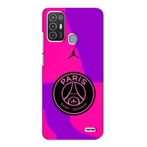 Чохли PSG для ZTE Blade A72 (AlphaPrint) (яскравий ПСЖ)