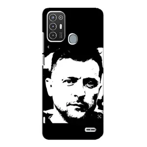 Чохол для ZTE Blade A72 (AlphaPrint - с принтом Зеленського)