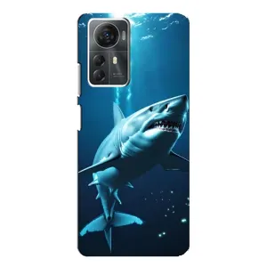 Чехол с принтом «Акула под водой» для ZTE Blade A72s