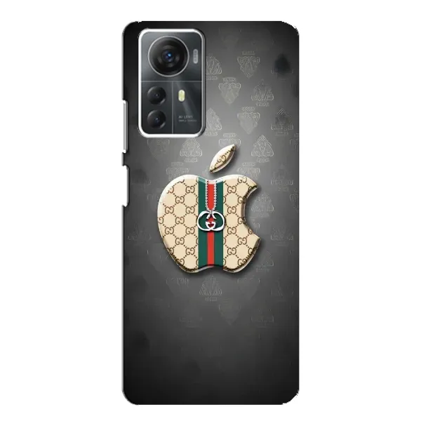 Чохол з принтом «Apple gucci» для ZTE Blade A72s