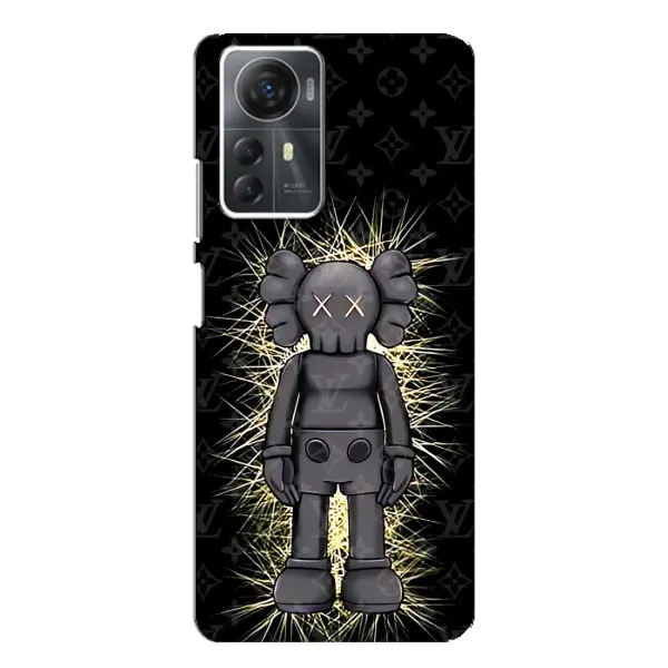 Чохол з принтом «Bearbrick LV» для ZTE Blade A72s
