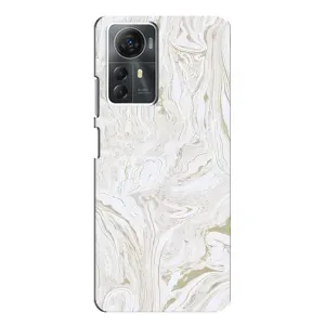 Мраморний чехол на ZTE Blade A72s (VPrint) (Білий мрамор)
