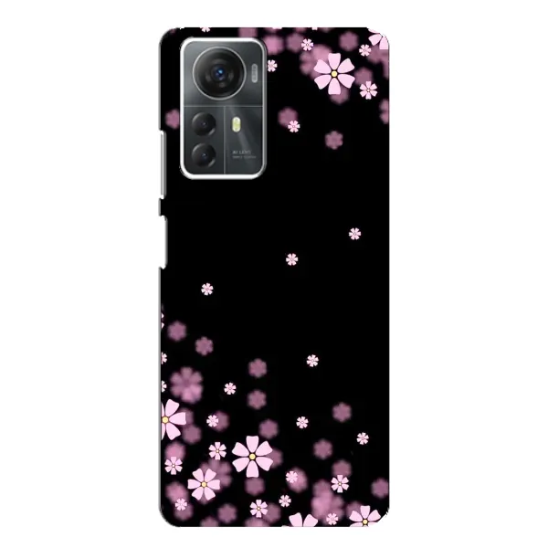 Чехол с принтом «Цветочки маленькие» для ZTE Blade A72s