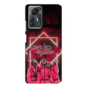Чохол Гра в кальмара для ZTE Blade A72s (Охоронці Гра кальмара)