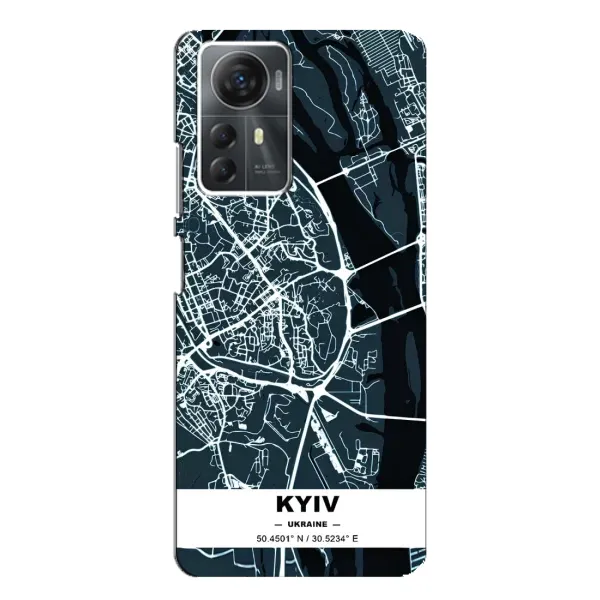 Чохол з принтом «Київ» для ZTE Blade A72s