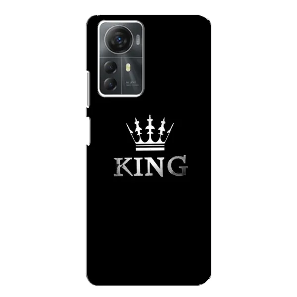 Чохол з принтом «KING» для ZTE Blade A72s