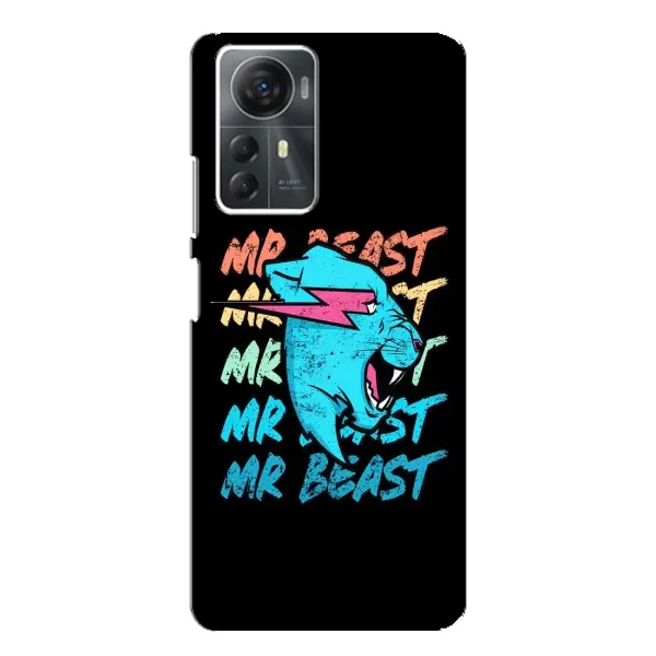 Чохол з принтом «logo Mr beast» для ZTE Blade A72s