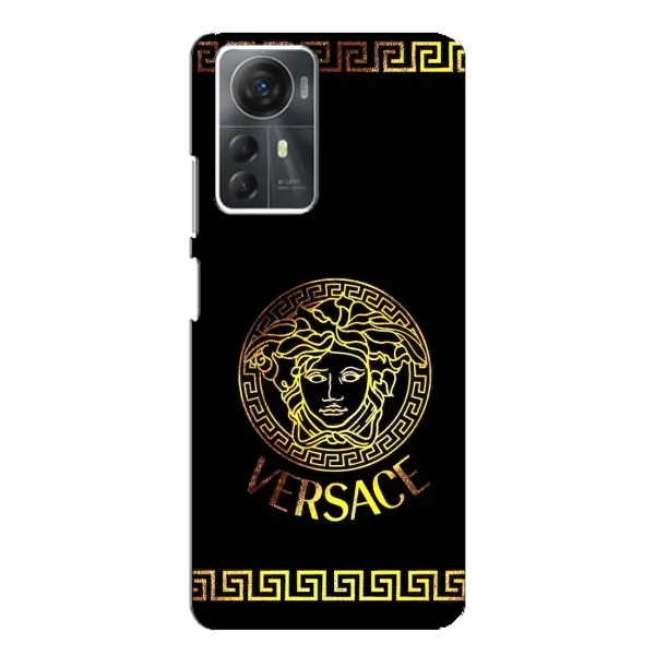 Чохол з принтом «Logo Versace» для ZTE Blade A72s Чохол з принтом «Logo Versace» для ZTE Blade A72s