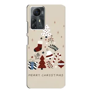 Рождественские, Праздничные Чехлы для Зте А72с (Merry Christmas)