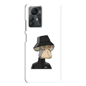Чохол з принтом «мавпа NFT Adidas» для ZTE Blade A72s
