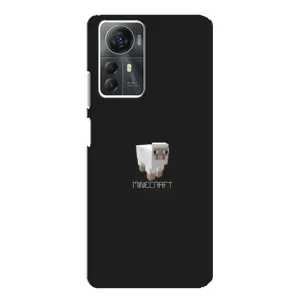 Чохол з принтом «Овечка Майнкрафт» для ZTE Blade A72s