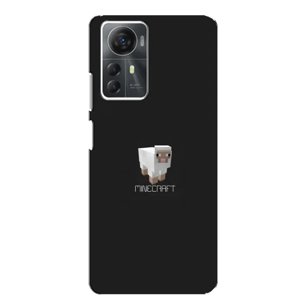 Чохол з принтом «Овечка Майнкрафт» для ZTE Blade A72s