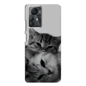 Чохол з малюнком кіт на ZTE Blade A72s (Пара котів)