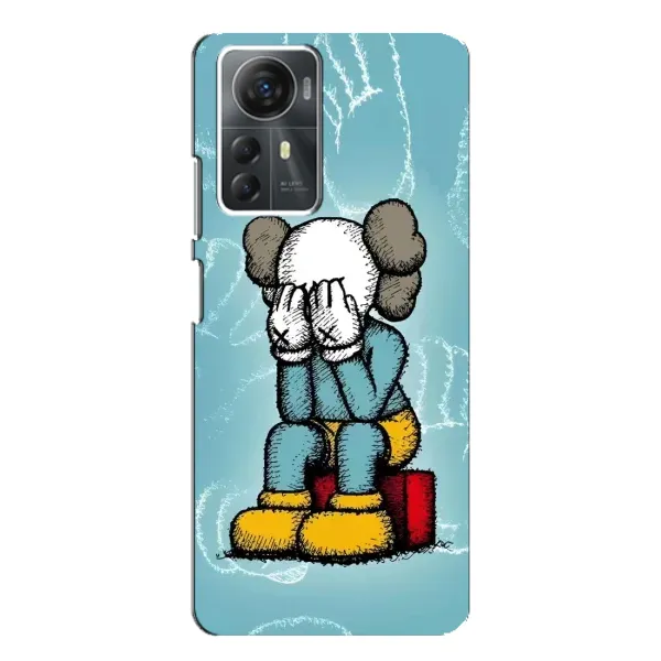 Чохол з принтом «Плач Bearbrick» для ZTE Blade A72s