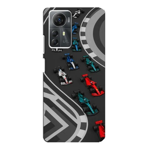 Чохол з принтом «Траса Ф1» для ZTE Blade A72s