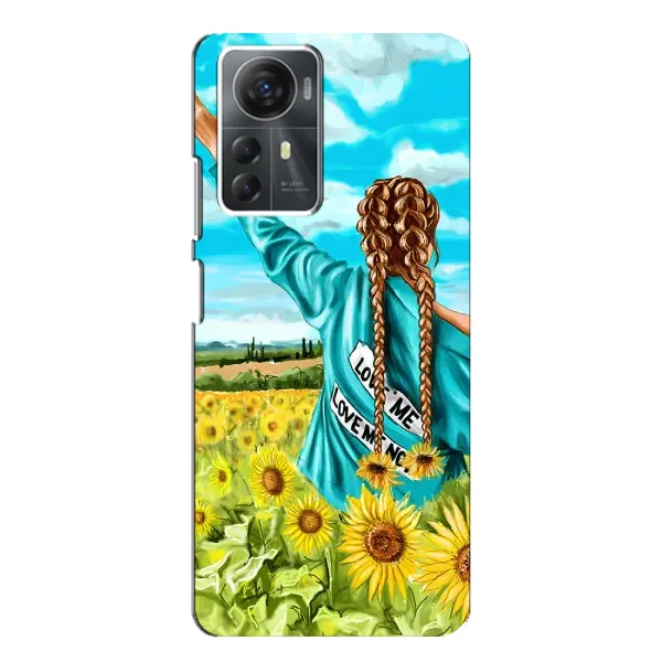 Чохол з принтом «Україночка» для ZTE Blade A72s Чохол з принтом «Україночка» для ZTE Blade A72s