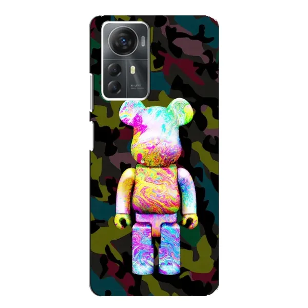 Чохол з принтом «Яскравий Bearbrick» для ZTE Blade A72s