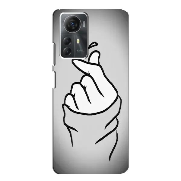 Чохол з принтом «Значок Love» для ZTE Blade A72s