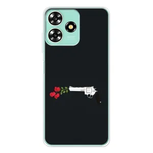 Чехлы (ART) Цветы на ZTE Blade A73 (VPrint) (Неочікувані квіти)